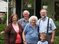 Becky Diment; David Dorough; Julia (Judy) Kish Dorrough; Dan Dorrough; Spencer Tate Clabaugh